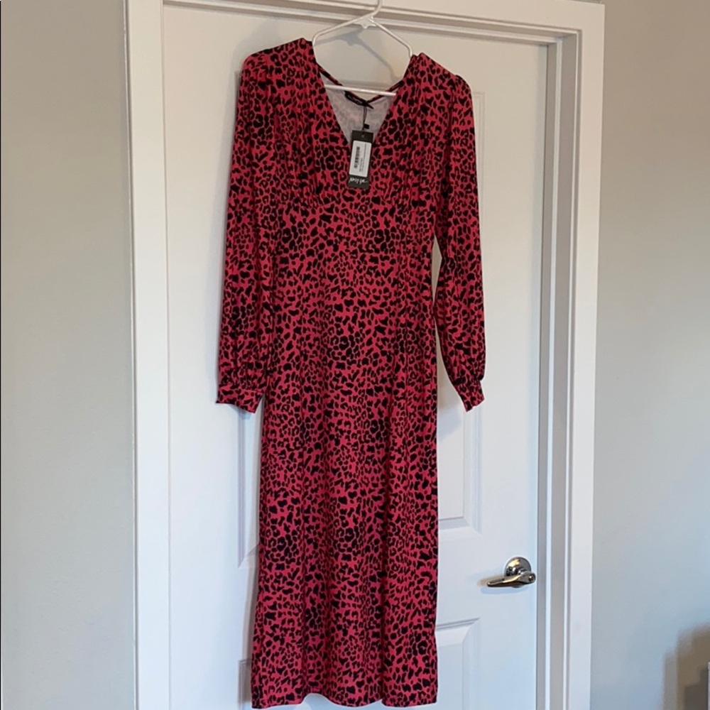 Nasty Gal long sleeved dress